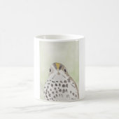 Ofenbauervogel lustige Vogelmalerei Kaffeetasse (Mittel)