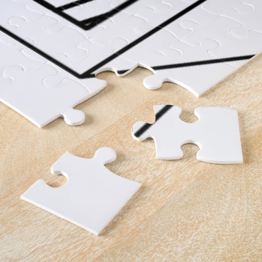 Ofenbrust, lustiges Baby in Mutter schwanger Puzzle (Seite)