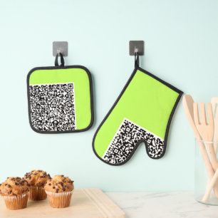  OFENHANDSCHUH & Topflappen-Set