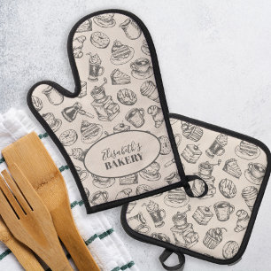 OFENHANDSCHUH & Topflappen-Set