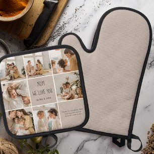  OFENHANDSCHUH & Topflappen-Set