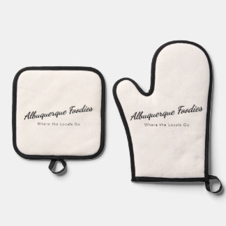 Ofenhandschuh- und Topflappen-Set Ofenhandschuh & Topflappen-Set
