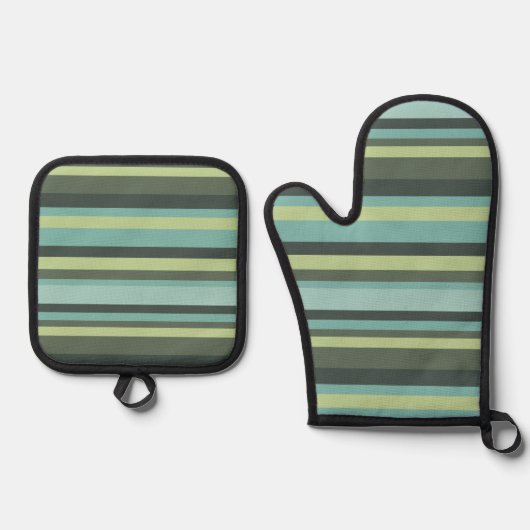 Ofenhandschuh und Topflappen & Topflappen-Set (Vorderseite)
