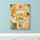 Ofenmut Offering an Osiris, Stele von Ofenmut von Leinwanddruck (Insitu (Holzboden))