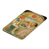 Ofenmut Offering an Osiris, Stele von Ofenmut von Magnet (Linke Seite)