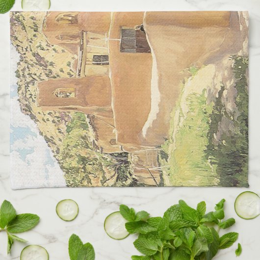 Oferta Para San Esquipula von Walter Ufer Geschirrtuch (Gefaltet)