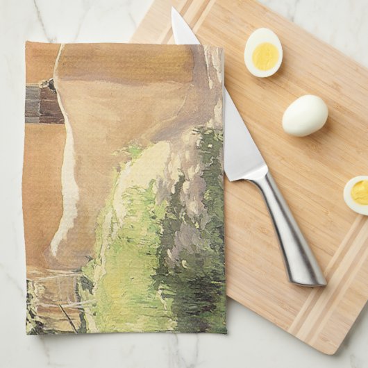 Oferta Para San Esquipula von Walter Ufer Geschirrtuch (Viertel Falte)