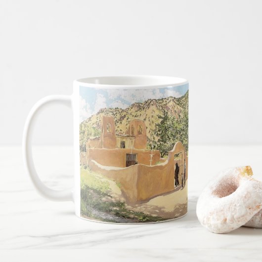 Oferta Para San Esquipula von Walter Ufer Kaffeetasse (Mit Donut)