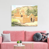 Oferta Para San Esquipula von Walter Ufer Leinwanddruck (Insitu (Wohnzimmer))