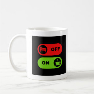 Off Bed On Kaffee T Shirt Kaffeetasse
