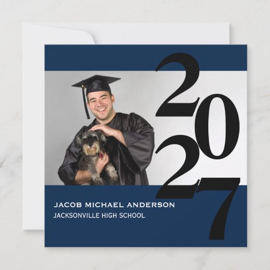 Off Center Large Numbers - Ankündigung des Abschlu (Vorderseite)