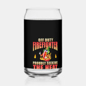 Off-Duty Firefighter-Chili mit Stolz nach Wärme su Dosenglas (Rückseite)