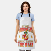 Off-Duty Firefighter-Chili mit Stolz nach Wärme su Schürze (Getragen)