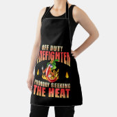 Off-Duty Firefighter-Chili mit Stolz nach Wärme su Schürze (InSitu)