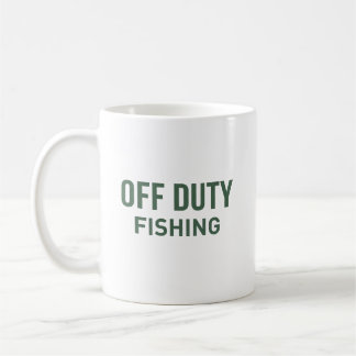 Off Duty Fishing – Relaxed Outdoor Lifestyle Kaffeetasse