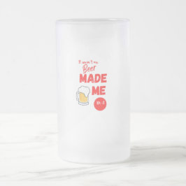 Off Duty Funny Vatertag Bier Mattglas Bierglas