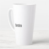 Off Duty Lazy Cat - Niedliche und lustig gelangwei Milchtasse (Linke Ecke)