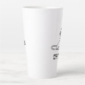 Off Duty Lazy Cat - Niedliche und lustig gelangwei Milchtasse (Vorderseite)