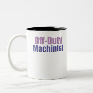 Off-Duty-Machinist Zweifarbige Tasse