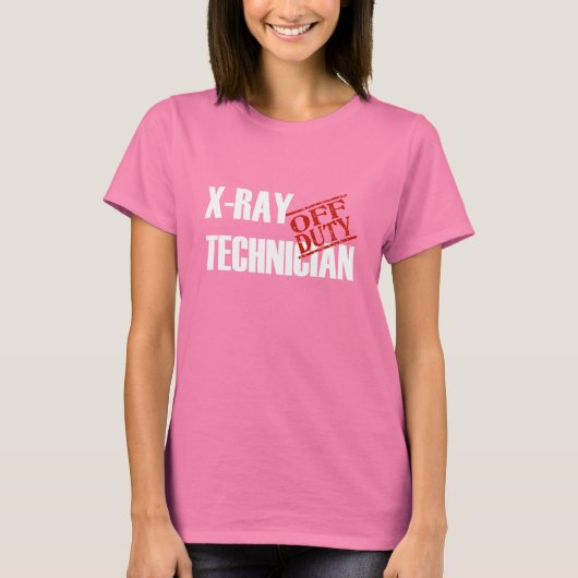 OFF DUTY XRAY TECH T-Shirt (Vorderseite)
