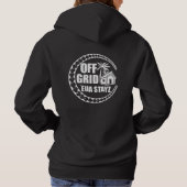 Off Grid Tonga Eua Lebensstil Hoodie (Rückseite)