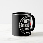 Off-Grid Tonga Eua Lebensstil Tasse (VorderseiteRechts)
