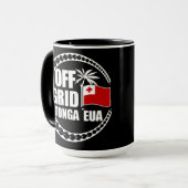 Off-Grid Tonga Eua Lebensstil Tasse (Vorderseite Links)