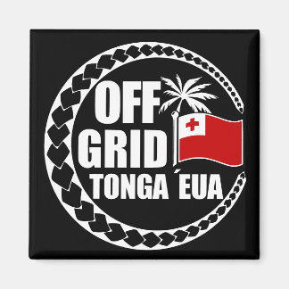 Off Grid Tonga Eua Lifestyle Magnet