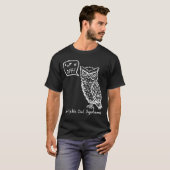 Off Irritative Owl Syndrom Abschlag lustiges Gebur T-Shirt (Vorne ganz)
