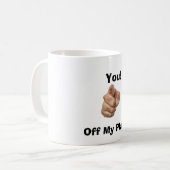Off My Planet Classic Tasse, 325 ml Kaffeetasse (Vorderseite Links)