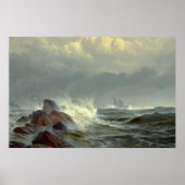 Off Norman's Woe von Edward Moran Poster (Vorne)