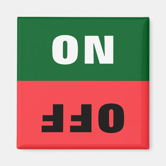 Off On Magnet (Vorne)