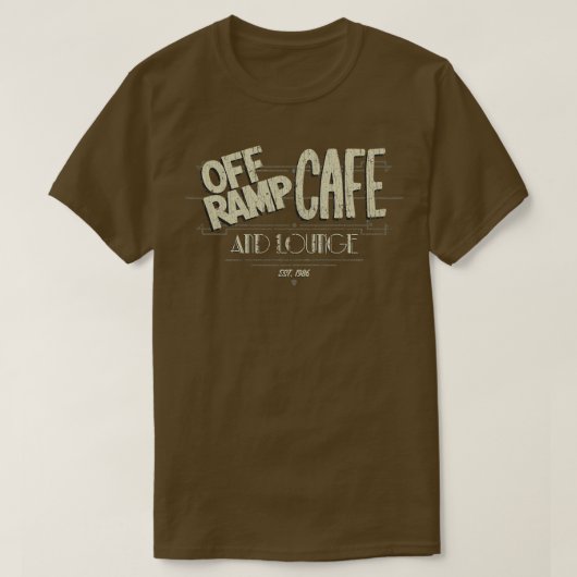 Off Ramp Cafe Seattle T-Shirt (Design vorne)