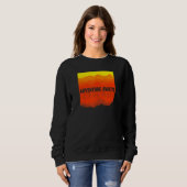 Off Road Adventure Awaits Mountains Sweatshirt (Vorne ganz)