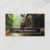 Off Road Adventures Truck Business Cards Visitenkarte (Vorderseite)