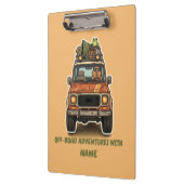 Off-Road-Capybara-Camping-Anpassung Klemmbrett (Links)