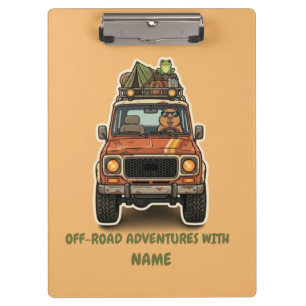 Off-Road-Capybara-Camping-Anpassung Klemmbrett
