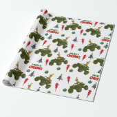 Off Road Christmas Wrapping Paper Geschenkpapier (Ungerollt)