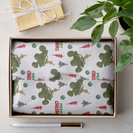 Off-Road Christmas Wrapping Paper Seidenpapier (Geschenk)