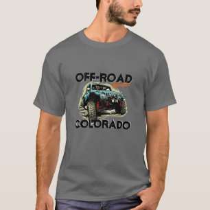 Off-Road Colorado 4X4 ATV Text anpassen  T-Shirt