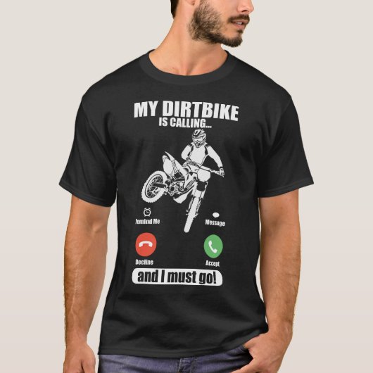 Off Road Motocross Dirt Bike Brake Shirt (Vorderseite)