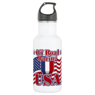 Off Road Racing USA Edelstahlflasche