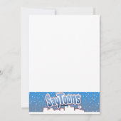 Off Road Santa Frohe Weihnachten! Feiertagskarte (Rückseite)