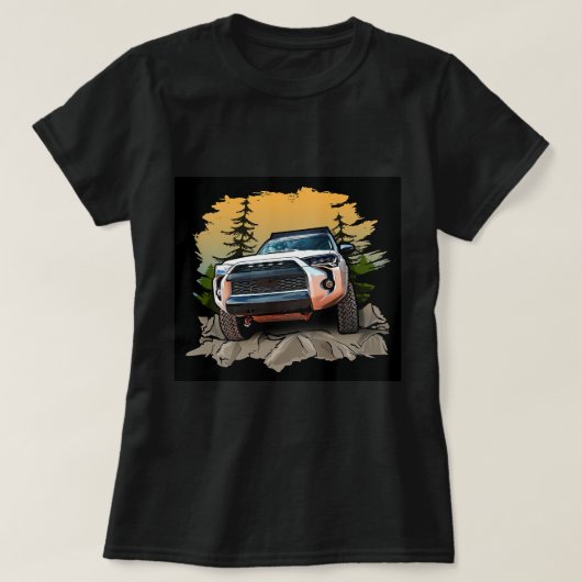 Off Road T-Shirt. 4 Runner T-Shirt (Design vorne)