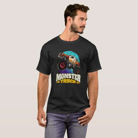 Off Road Vehicle Monster Truck T-Shirt (Vorne ganz)