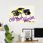Off Road Warrior 1 Poster (Heimbüro)