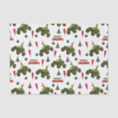 Off-Road-Weihnachtspapier Seidenpapier (Vorderseite)