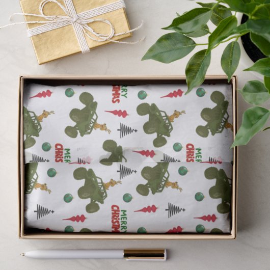 Off-Road-Weihnachtspapier Seidenpapier (Geschenk)