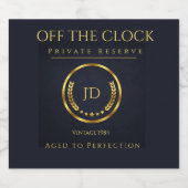 Off the Clock Retirement Private Reserve Etikett (Einzelnes Label)