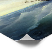 Off the coast of Nargen Island Poster (Ecke)